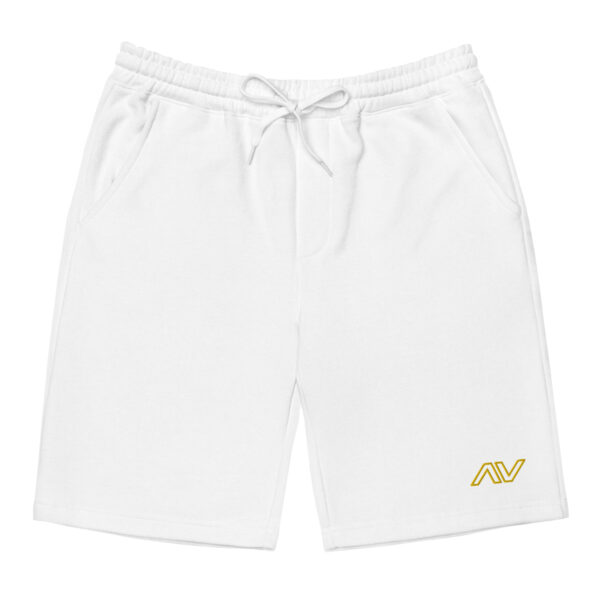Stitched Men's fleece shorts - Image 3