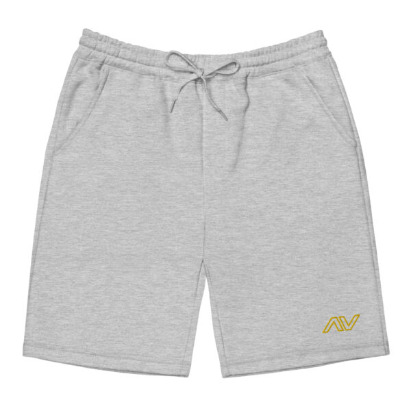 Stitched Men's fleece shorts - Image 2