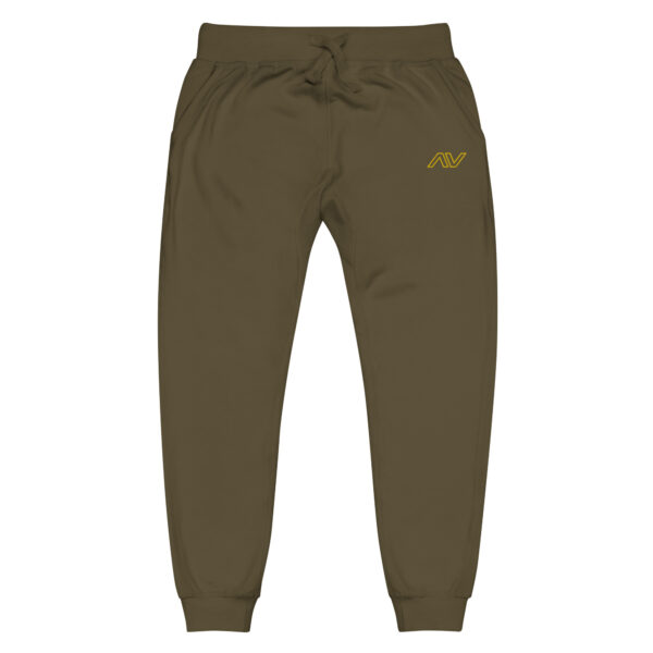 Stitched fleece sweatpants - Image 4