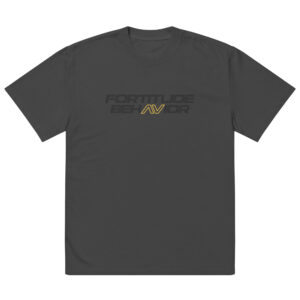 Fortitude Behavior Faded Oversized T-Shirt