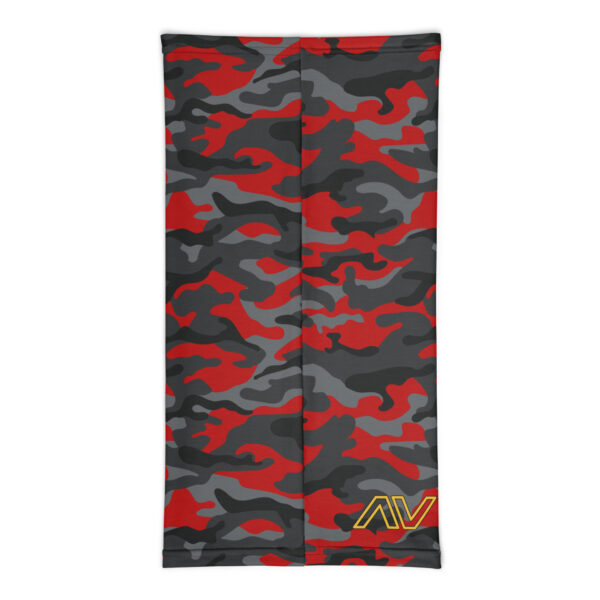 Red Camo Neck Gaiter - Image 2