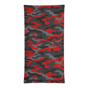 Red Camo Neck Gaiter