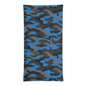 Blue Camo Neck Gaiter