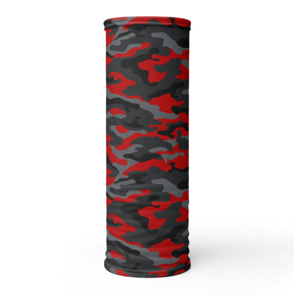 Red Camo Neck Gaiter - Image 4