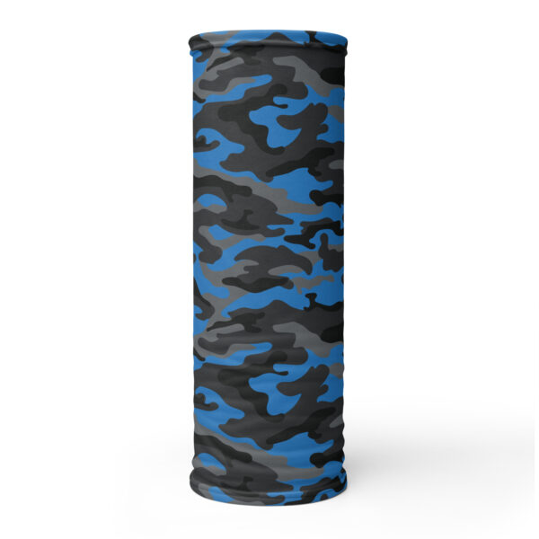 Blue Camo Neck Gaiter - Image 4